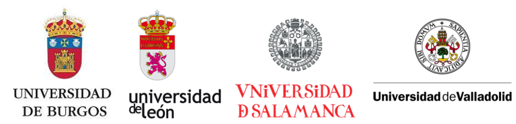 Logotipos de las Universidades Públicas de Castilla y León