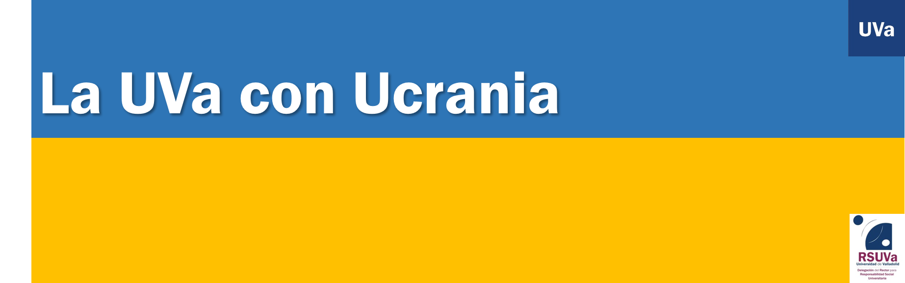 Actuaciones en la UVa con motivo de la crisis humanitaria en Ucrania