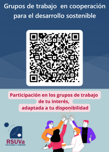 Acceso al QR para inscripción a los grupos de trabajo de cooperación universitaria al desarrollo